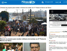 Tablet Screenshot of paraguacity.com